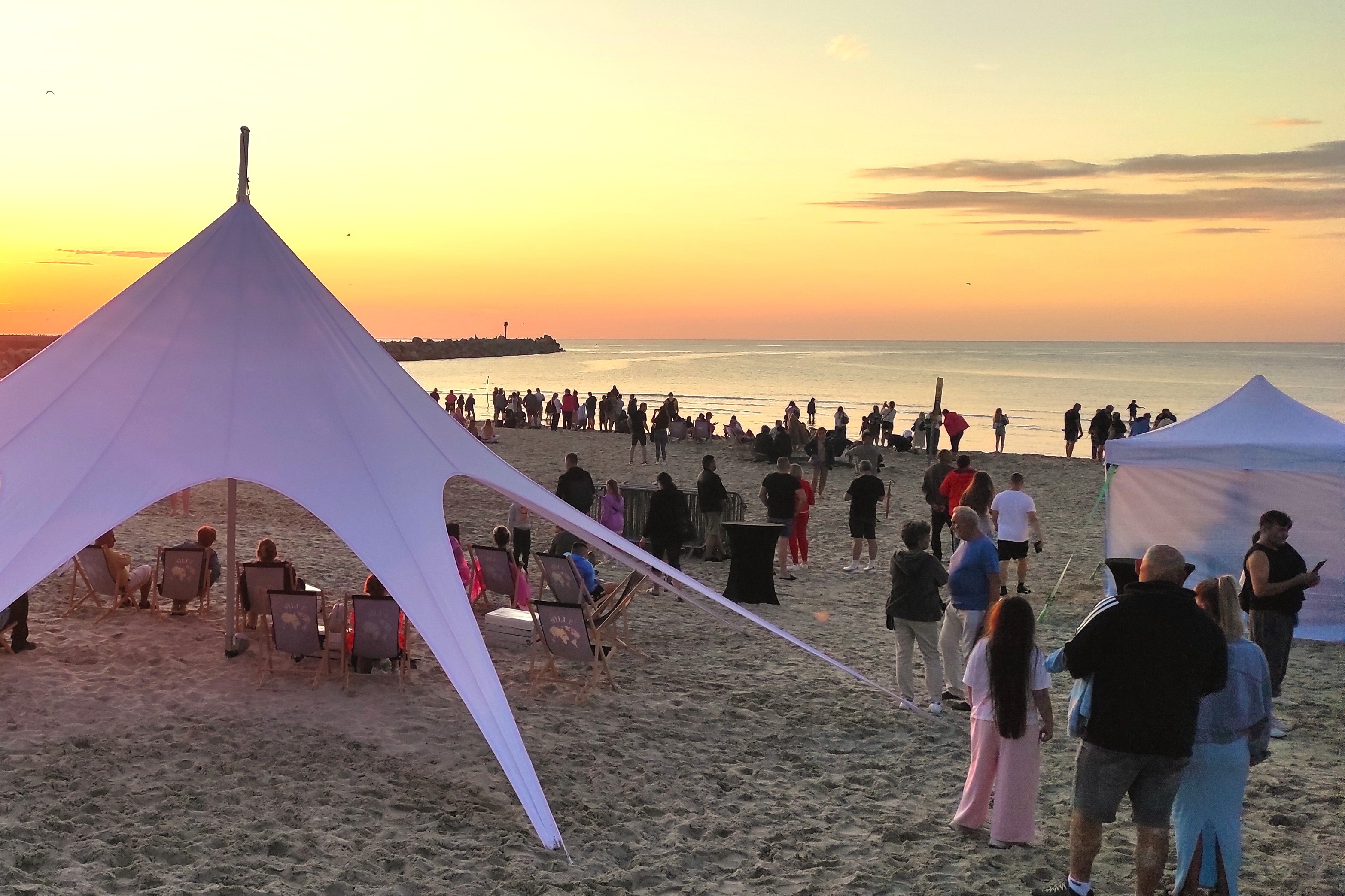 Strefa Relaksu na Plaży
